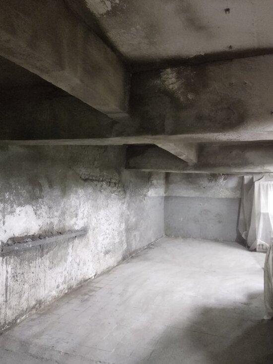 Repair of reinforced concrete flooring using the shotcrete method, Heroes of Kharkiv Avenue